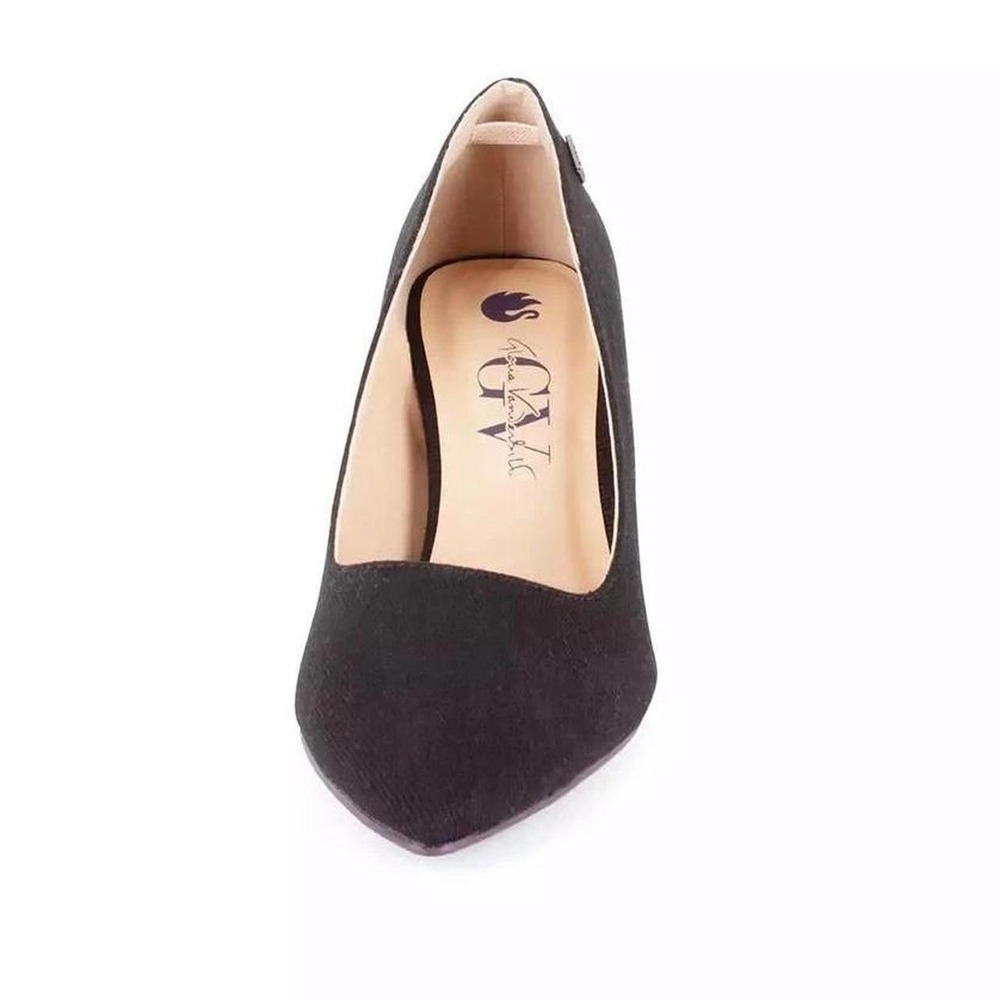 Gloria Vanderbilt Marilyn Womens 10 Black Pointed Toe Pumps NIB
